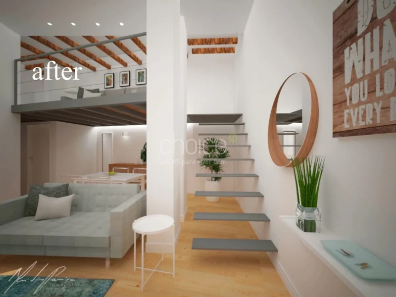 Apartamento T1 + Mezzanine | Para Arrendar