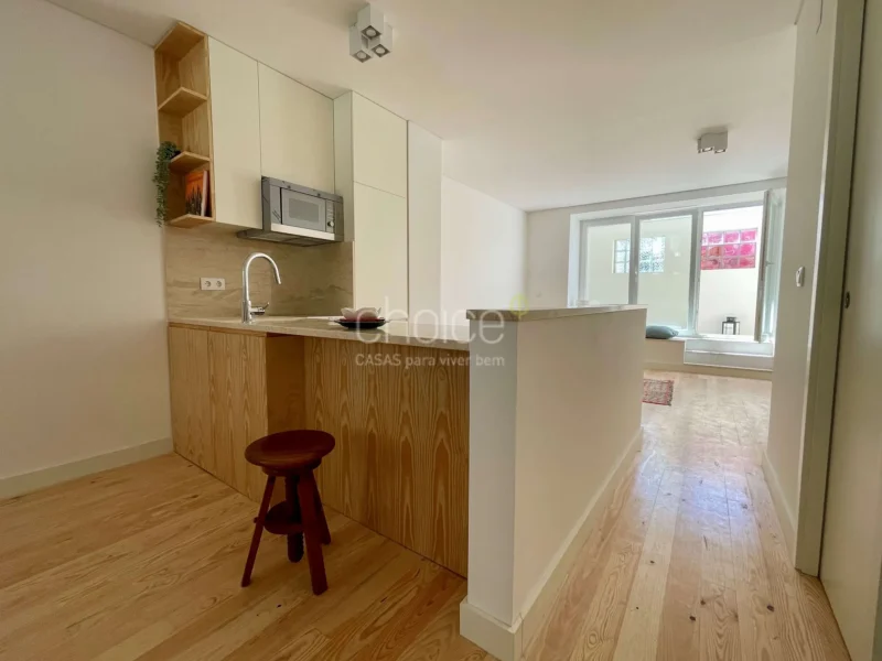Apartamento T0 a estrear em Arroios