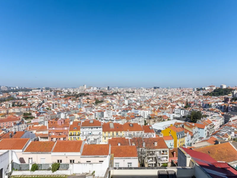 Apartamento T2 | Senhora do Monte, Graça | Vista total sobre Lisboa | Varandas | Garagem
